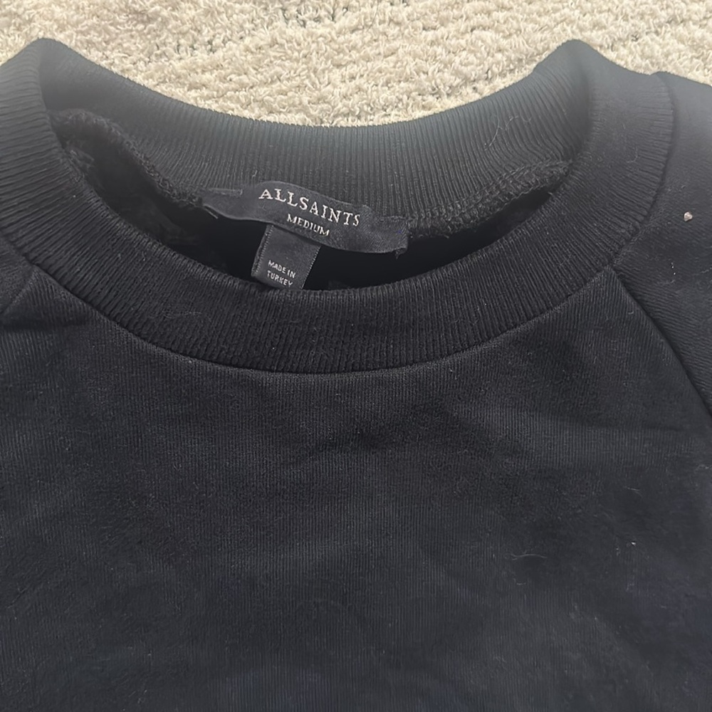 AllSaints Astro Embellished Back Sweatshirt - Picture 3 of 5